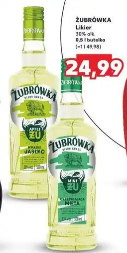 Kaufland Wódka Żubrówka Orzeźwiająca Mięta oferta