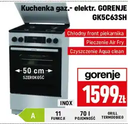 Neopunkt Kuchenka gazowo-elektryczna Gorenje oferta