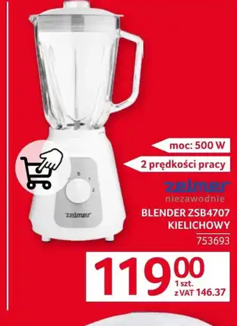 Selgros Blender kielichowy Zelmer oferta