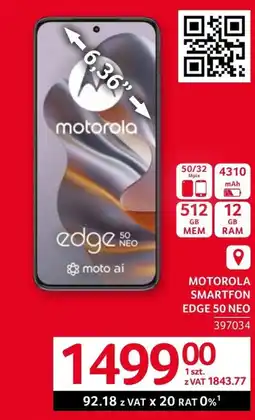 Selgros Smartfon Motorola oferta