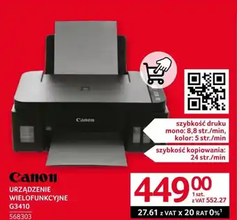 Selgros Urządzenie wielofunkcyjne Canon oferta