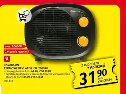 Selgros Termowentylator Ravanson oferta