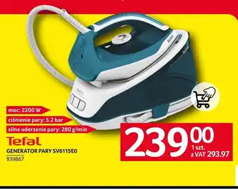 Selgros Generator pary Tefal oferta