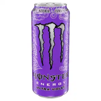 Dealz Monster Energy Ultra Violet Gazowany napój energetyczny 500 ml oferta