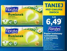 Lidl Papier toaletowy Floralys oferta