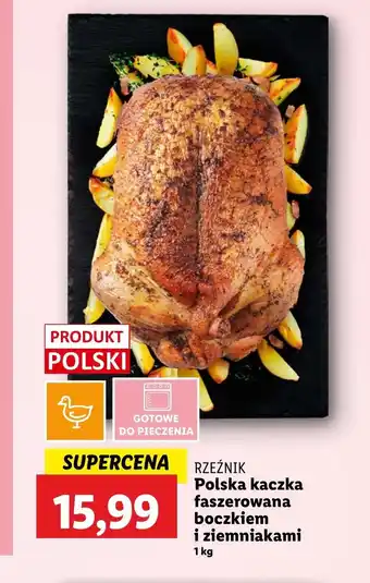 Lidl Kaczka faszerowana Rzeźnik oferta