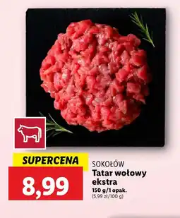 Lidl Tatar wołowy Sokołów oferta