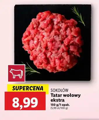 Lidl Tatar wołowy Sokołów oferta