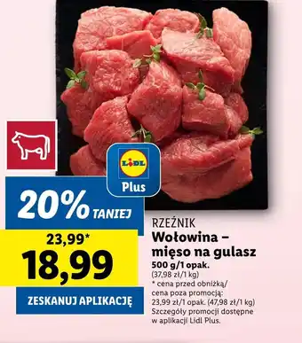 Lidl Wołowina Rzeźnik oferta