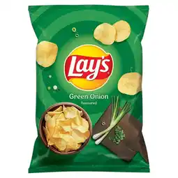 Odido Lay's Chipsy ziemniaczane o smaku zielonej cebulki 40 g oferta