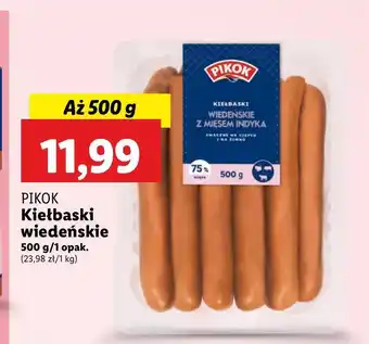 Lidl Kiełbaski Pikok oferta