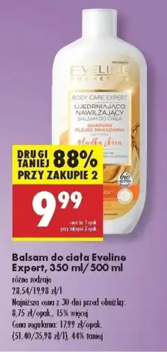 Biedronka Balsam do ciała Eveline Cosmetics oferta