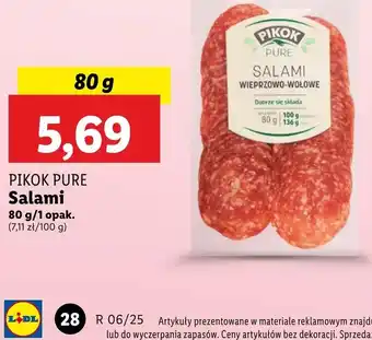 Lidl Salami Pikok oferta