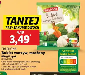 Lidl Bukiet warzyw Freshona oferta