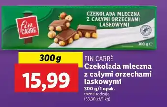 Lidl Czekolada Fin Carre oferta