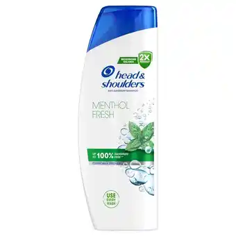 Biedronka Head & Shoulders Menthol Fresh Codzienny Szampon Przeciwłupieżowy 400 ml. Efekt świeżości oferta