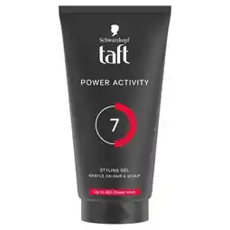 Biedronka Taft Power Activity Żel do włosów 150 ml oferta