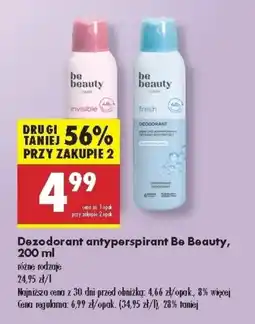 Biedronka Antyperspirant Be Beauty Care oferta