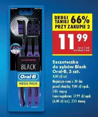 Biedronka Szczoteczka do zębów Oral-B oferta