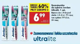 Biedronka Szczoteczka do zębów Jordan oferta