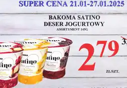 Pelcowizna Bakoma Satino Deser Jogurtowy oferta