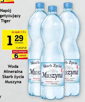 Gram Market Woda Mineralna Skarb Życia Muszyna oferta