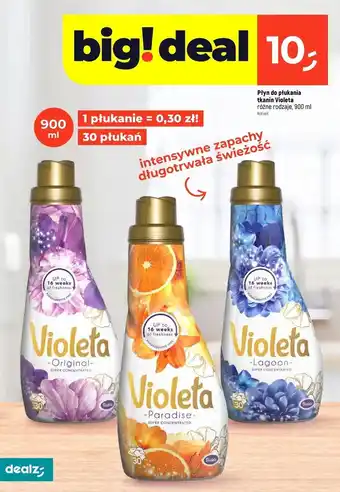 Dealz Płyn do płukania original Violeta oferta