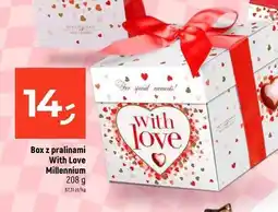 Dealz Czekoladki w pudełku z kokardką Millennium With Love oferta