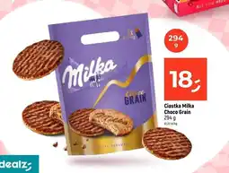 Dealz Ciastka choco grain Milka oferta