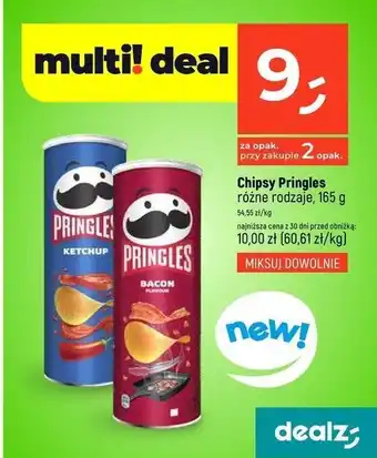 Dealz Chipsy ketchup Pringles oferta