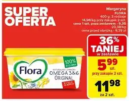 Carrefour Flora Original Tłuszcz do smarowania 400 g oferta