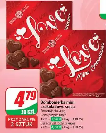 Dino Bombonierka czekoladowe serca Sweetmania oferta