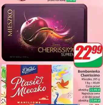 Dino Wiśnie w likierze puszka Mieszko Cherrissimo Supreme oferta