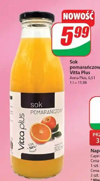 Dino Sok pomarańczowy Vitta Plus oferta