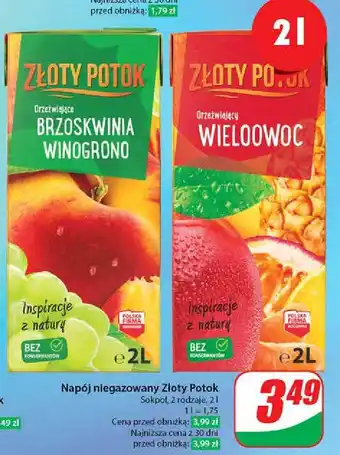 Dino Napój wieloowocowy Złoty Potok oferta