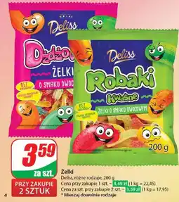 Dino Żelki kwaśne Deliss oferta