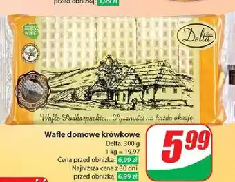 Dino Wafle krówkowe Delta Bis oferta