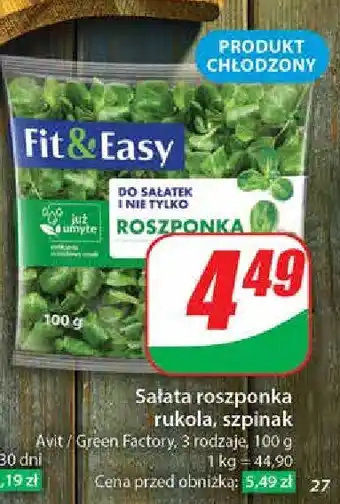 Dino Sałata roszponka Fit & Easy oferta