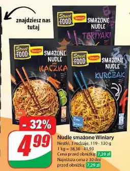 Dino Smażone nudle smak kaczka Winiary Street Food oferta