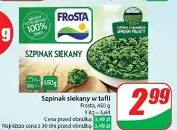 Dino Szpinak siekany bez przypraw Frosta oferta