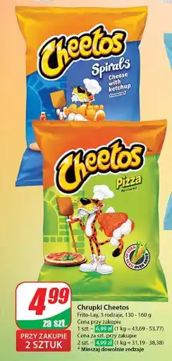 Dino Chrupki pizza Cheetos oferta