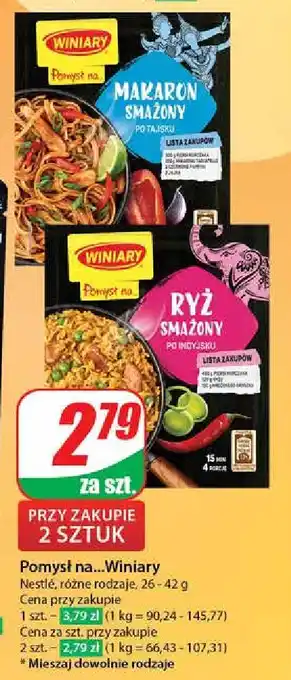 Dino Ryż smażony po indyjsku Winiary Pomysł Na oferta