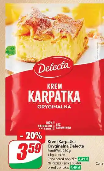 Dino Krem karpatka oryginalna Delecta oferta