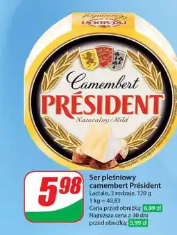 Dino Ser camembert naturalny President oferta