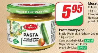 Dino Pasta z grillowaną cukinią i curry Urbanek oferta