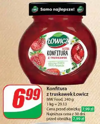 Dino Konfitura truskawkowa Łowicz oferta