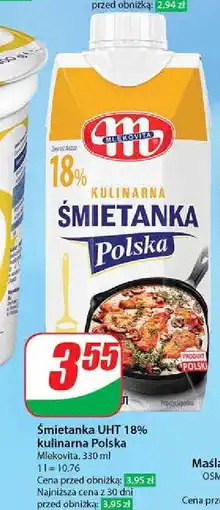 Dino Śmietanka wypasiona 18% kulinarna Mlekovita oferta