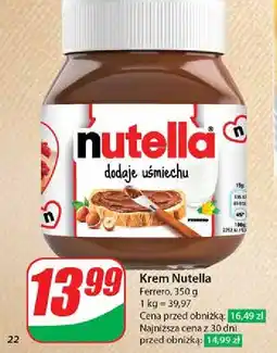 Dino Krem czekoladowo-orzechowy Nutella oferta