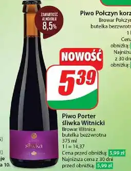 Dino Piwo Witnica Porter Śliwka oferta