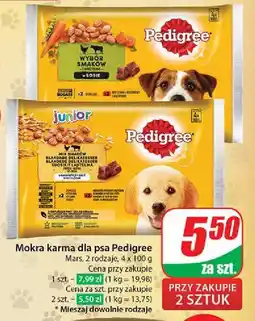 Dino Karma dla psa junior kurczak w galarecie Pedigree oferta